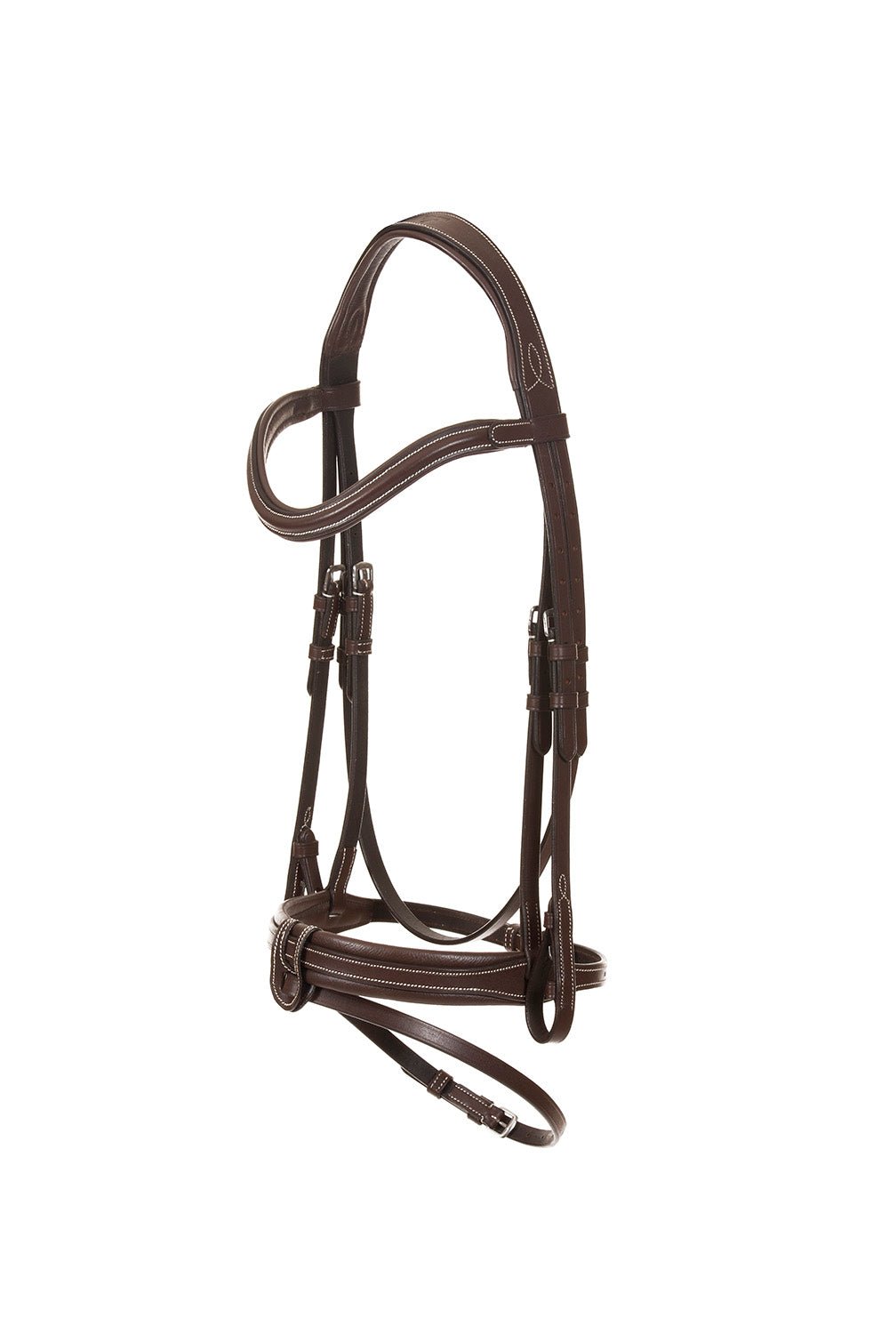 Makebe Italy Sleek Anatomical Bridle w/ Convex Noseband - Equiluxe Tack