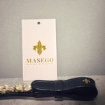 Masego Champagne Ivy Italian Leather Browband - Equiluxe Tack
