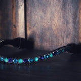 Masego Chunky Swarovski Emerald in the Sky Browband - Equiluxe Tack