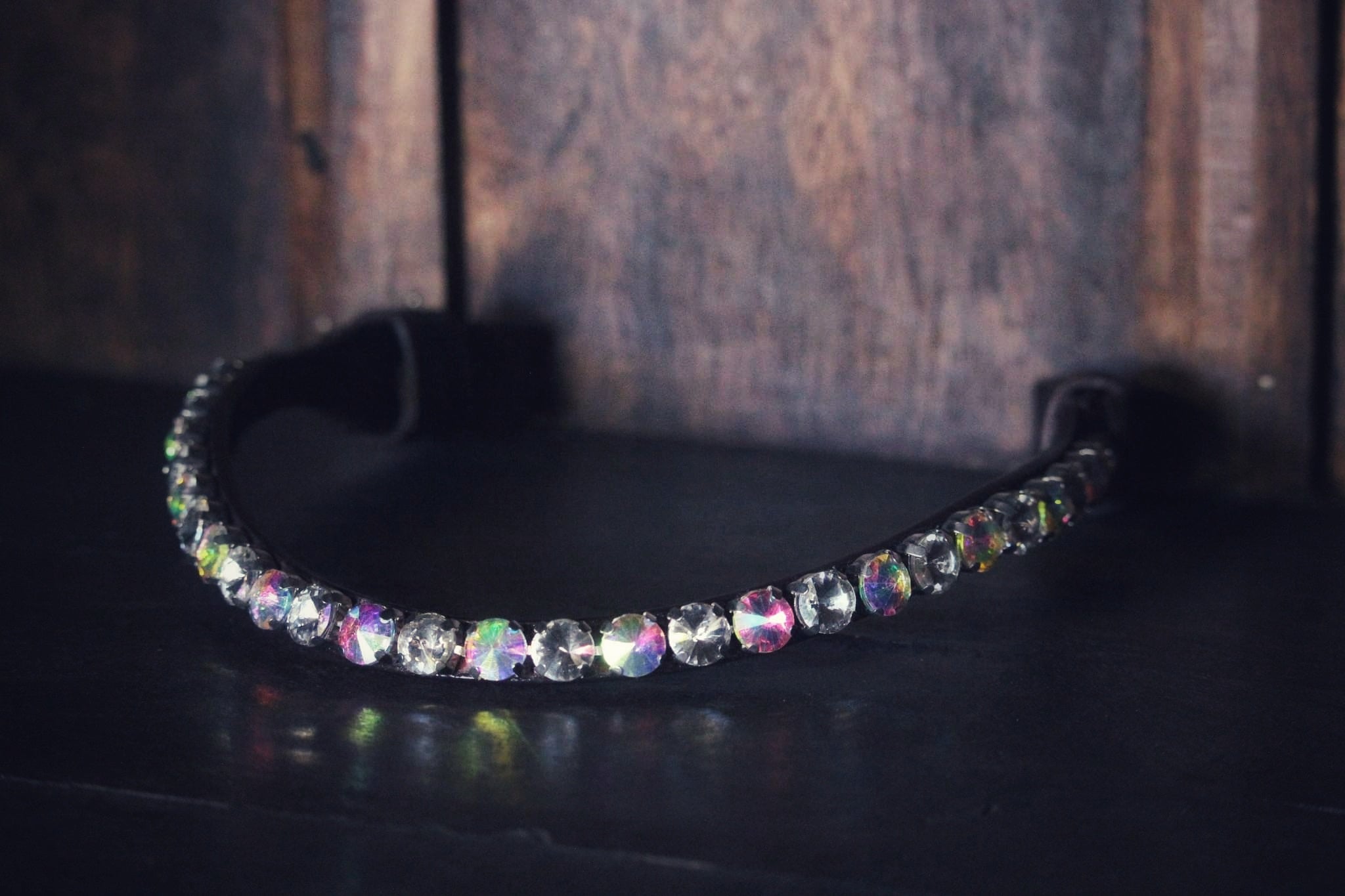 Masego Chunky Swarovski Ice Crystal Browband - MASEGO horsewear - Equiluxe Tack