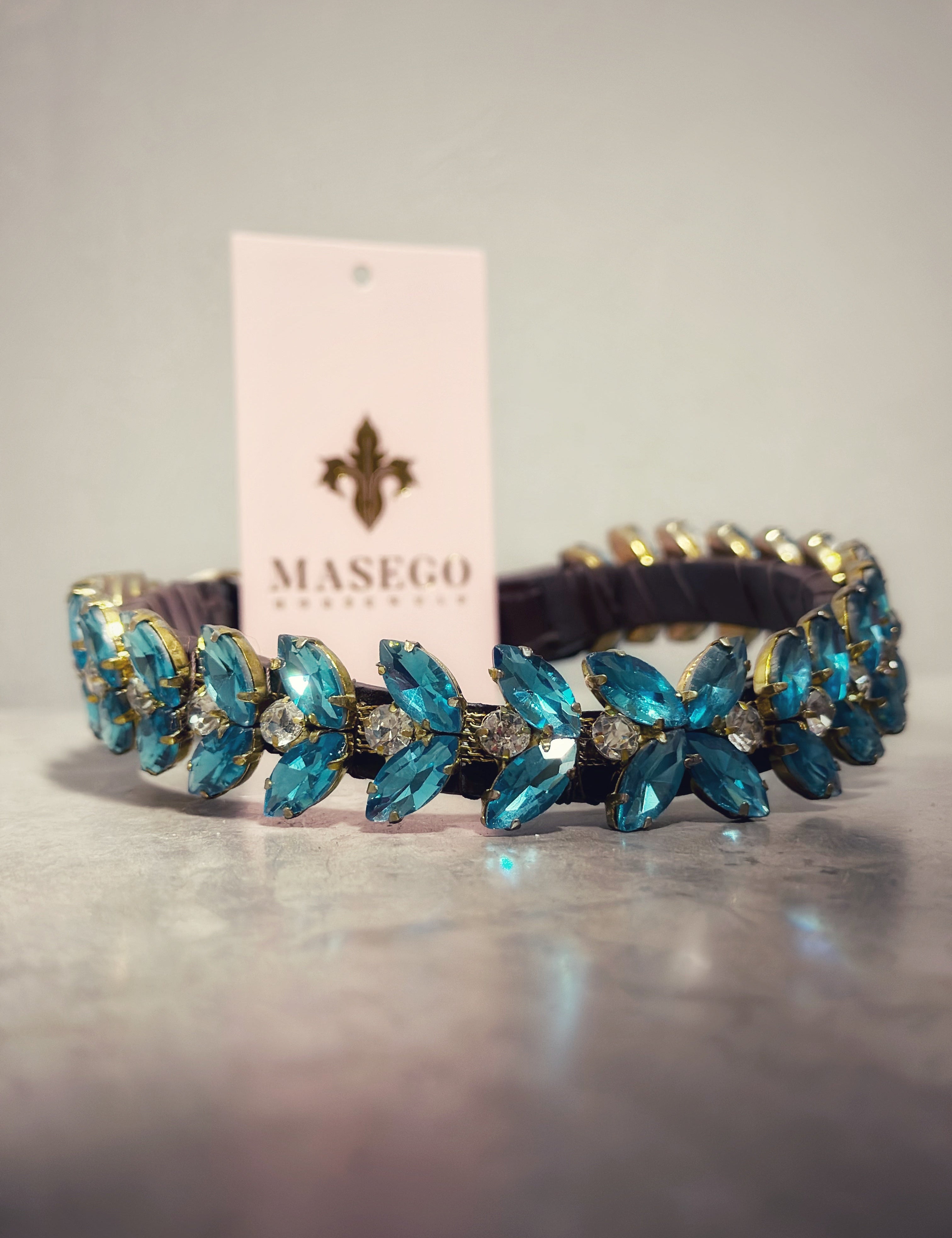 Masego Iris Italian Leather Browband - MASEGO horsewear - Equiluxe Tack