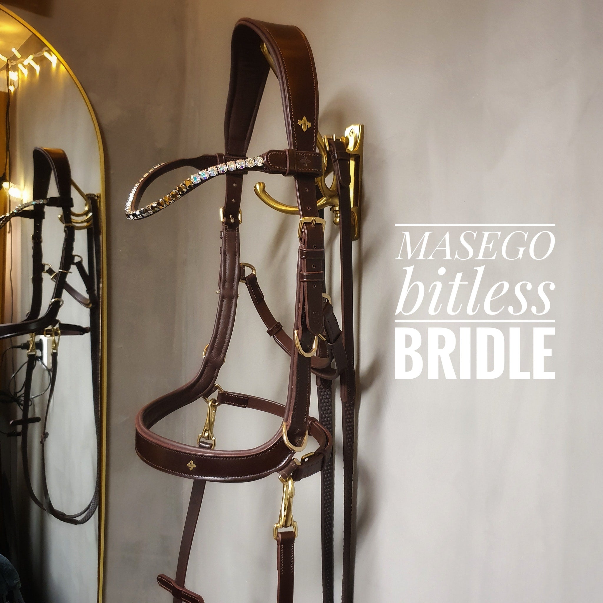 MASEGO Lily Bitless Bridle - Equiluxe Tack