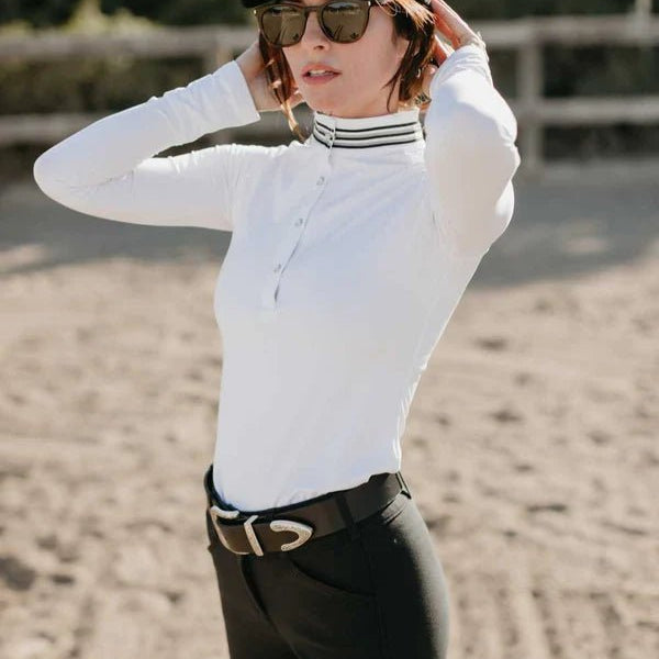 Milton Menasco | Gimme Ribbon Equestrian Top - Street and Saddle - Equiluxe Tack