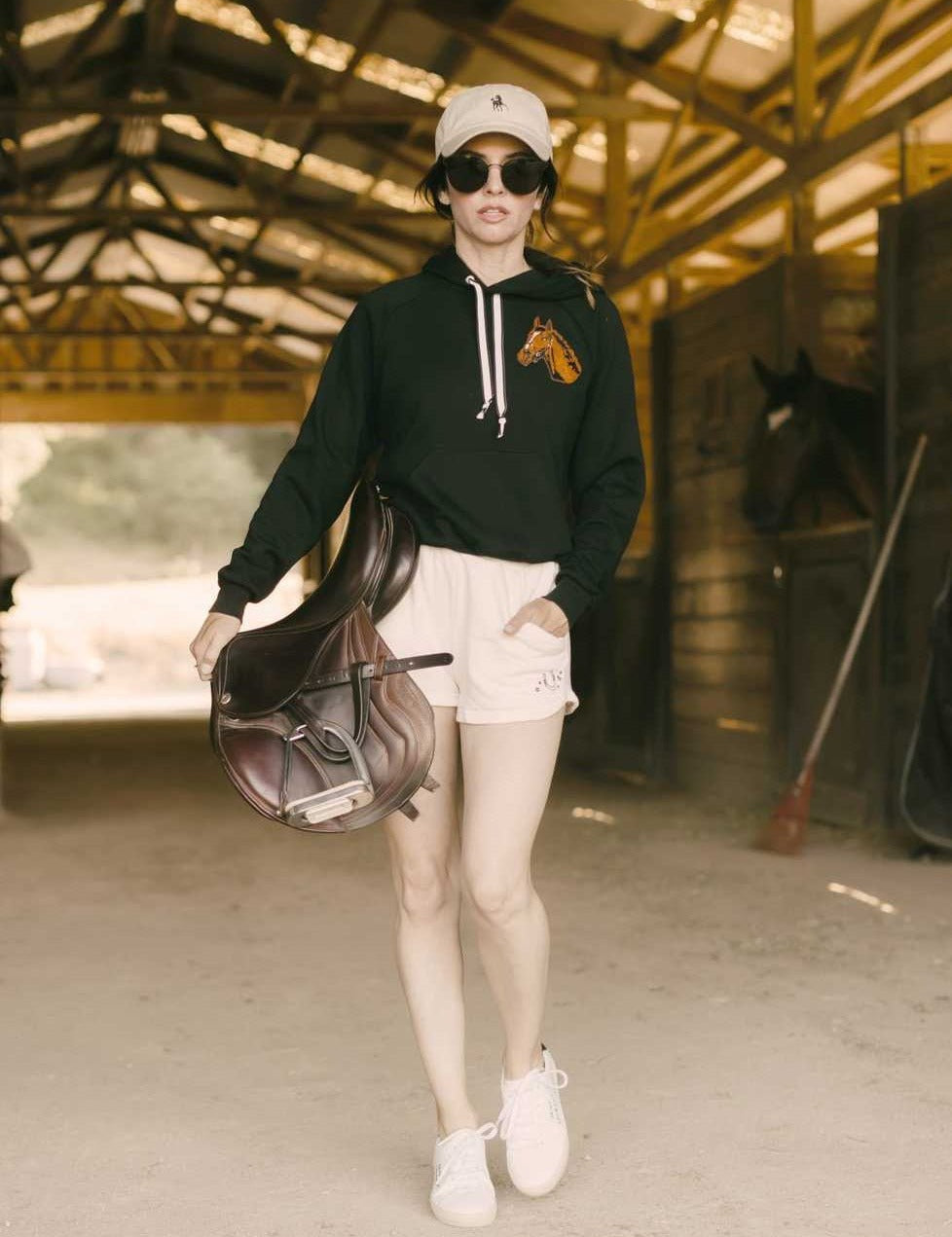Milton Menasco | Stymie Chenille Patch Hoodie - Street and Saddle - Equiluxe Tack
