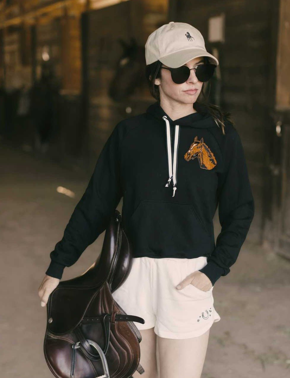 Milton Menasco | Stymie Chenille Patch Hoodie - Street and Saddle - Equiluxe Tack