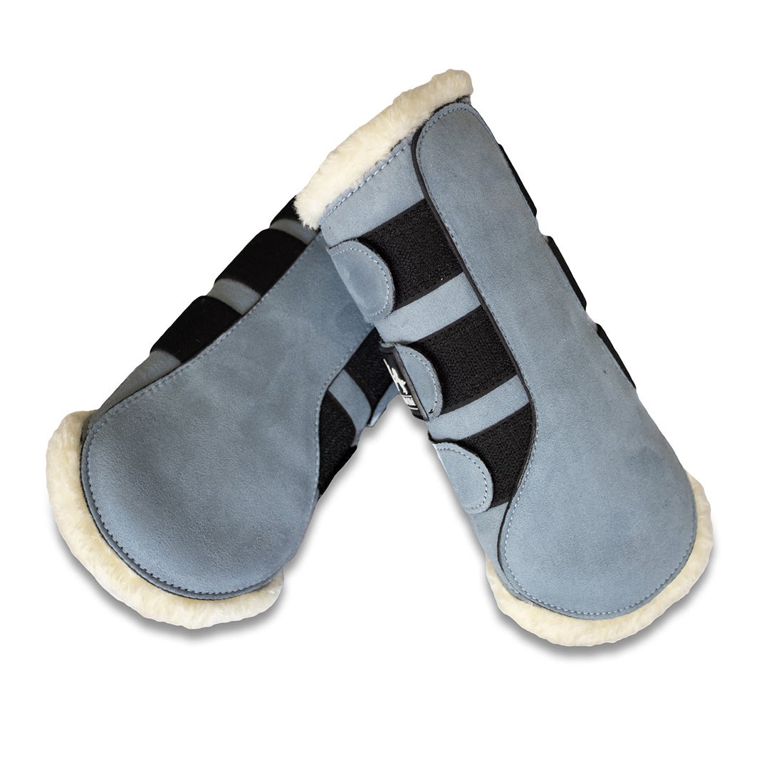 Moonstone Blue Brushing Boots - Equiluxe Tack