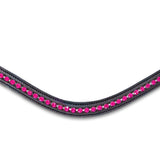 Neon Pink Browband - Equiluxe Tack
