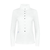 NEW All White Tudor Competition Shirt - Equiluxe Tack