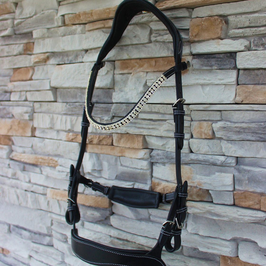 'Oracle' Multi Competition Bridle w/ Flash - 2 Colors - Equiluxe Tack