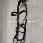 Plain Leather Browband - Equiluxe Tack
