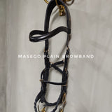 Plain Leather Browband - Equiluxe Tack