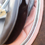 Powder Pink Suede Saddle Pad - Equiluxe Tack
