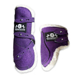 Purple Amethyst Open Front Boots (PRE-ORDER) - Equiluxe Tack