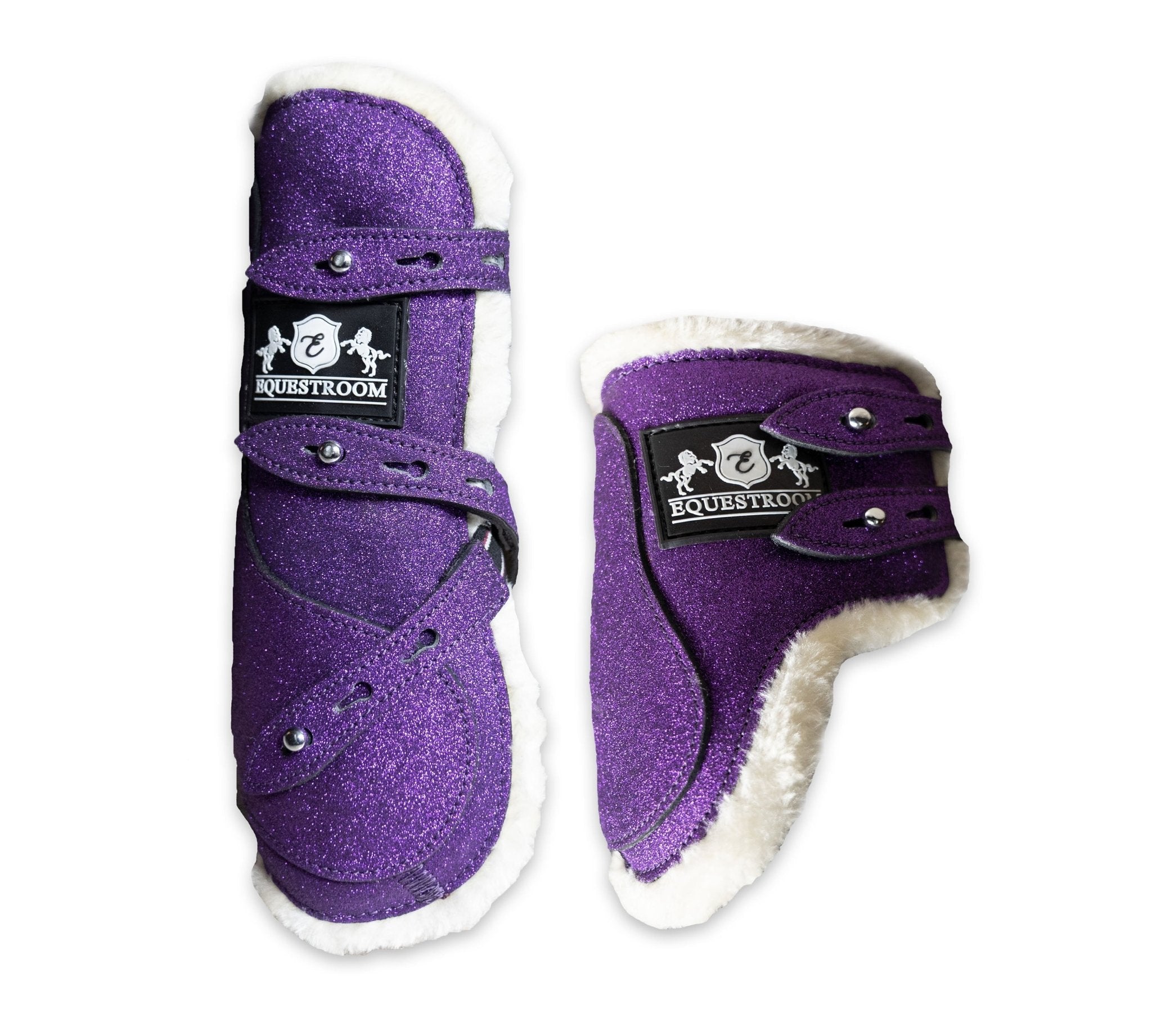 Purple Amethyst Open Front Boots (PRE-ORDER) - Equiluxe Tack