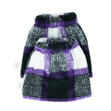 Purple & Black Plaid Stirrup Covers - Equiluxe Tack