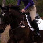 Purple Padding 5-Point Breastplate - Equiluxe Tack