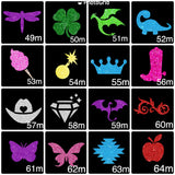 QuickMarx - Glittermarx Tattoos for Horses (Half Kit) - Equiluxe Tack