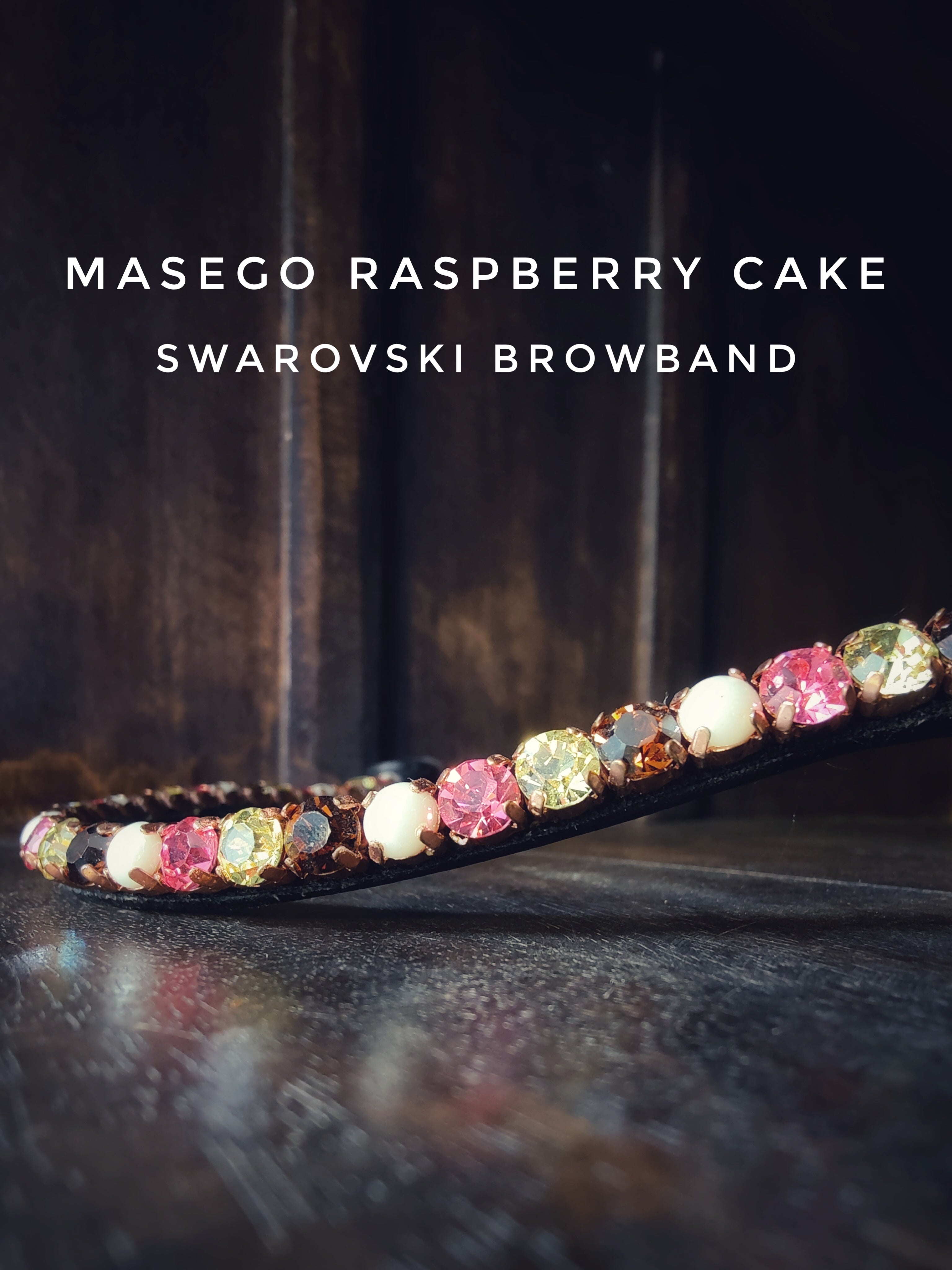 Raspberry Cake Browband - Equiluxe Tack