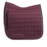 Recycled Dressage Saddle Pad - Deep Cherry - Equiluxe Tack