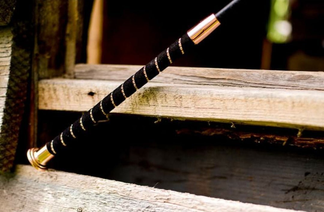 Rose Gold Dressage Whip - Circus Unicorn Shop - Equiluxe Tack