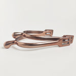 Rose Gold Round End Women's Spurs - Equiluxe Tack
