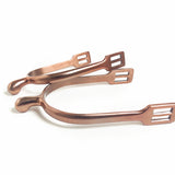Rose Gold Round End Women's Spurs - Equiluxe Tack