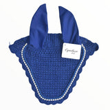 Royal Blue Bling Fly Bonnet - Equiluxe Tack