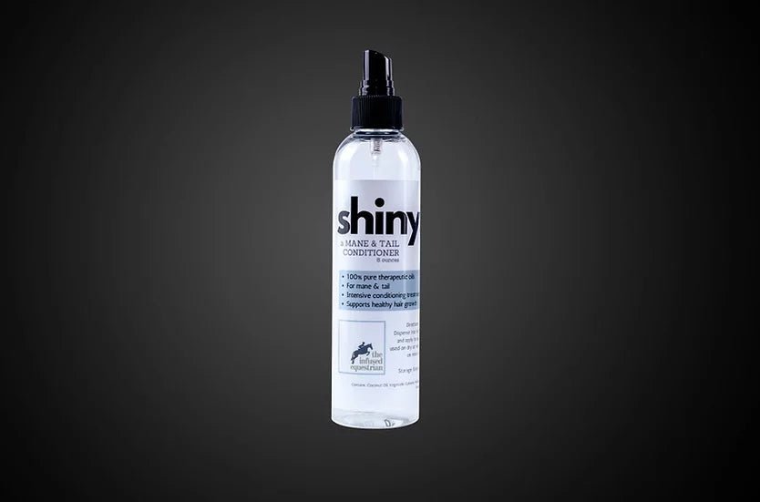 The Infused Equestrian 'shiny' Mane & Tail Conditioner - 8 oz - The Infused Equestrian - Equiluxe Tack