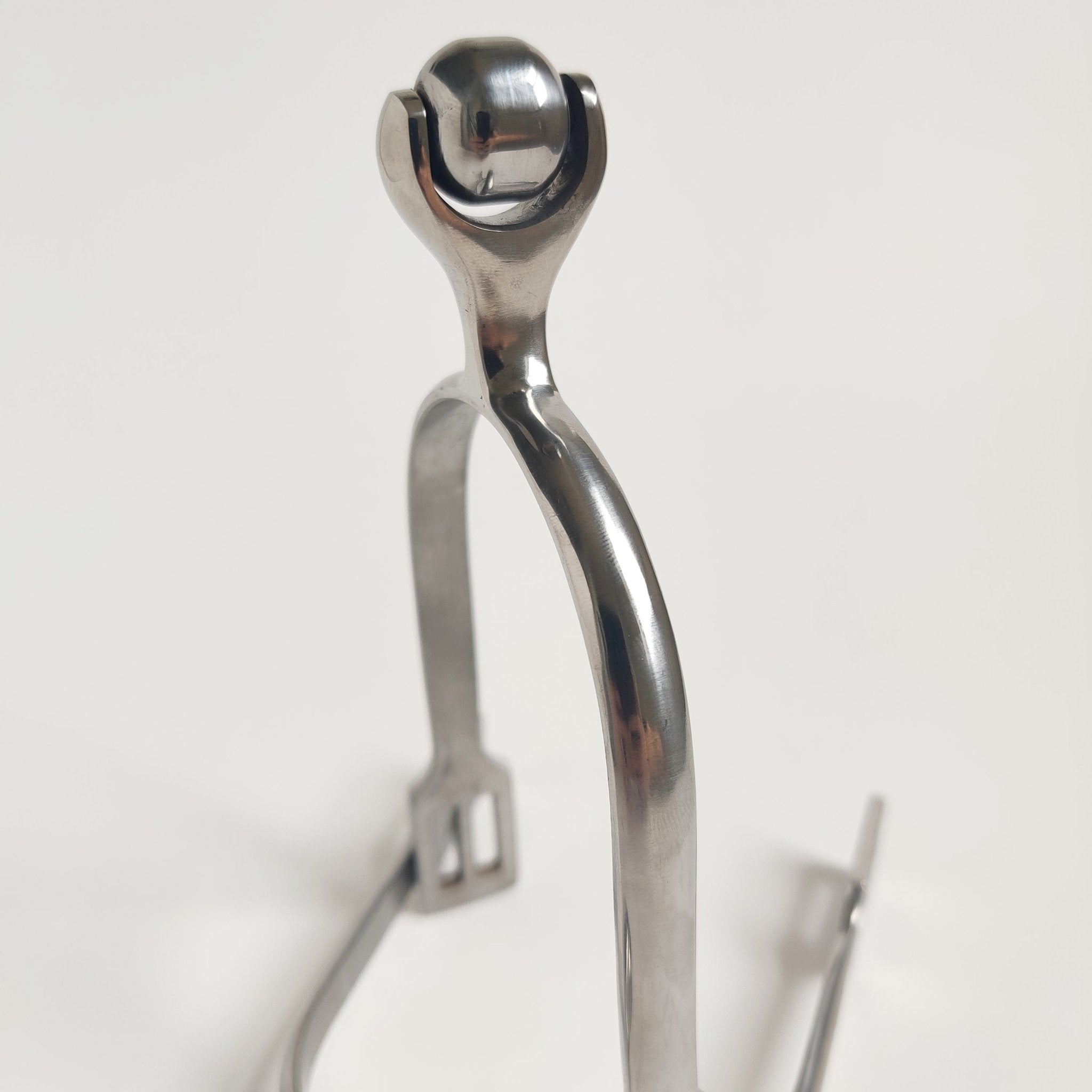 Silver Roller Ball Stainless Steel Spurs - Equiluxe Tack