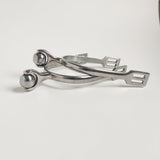 Silver Roller Ball Stainless Steel Spurs - Equiluxe Tack