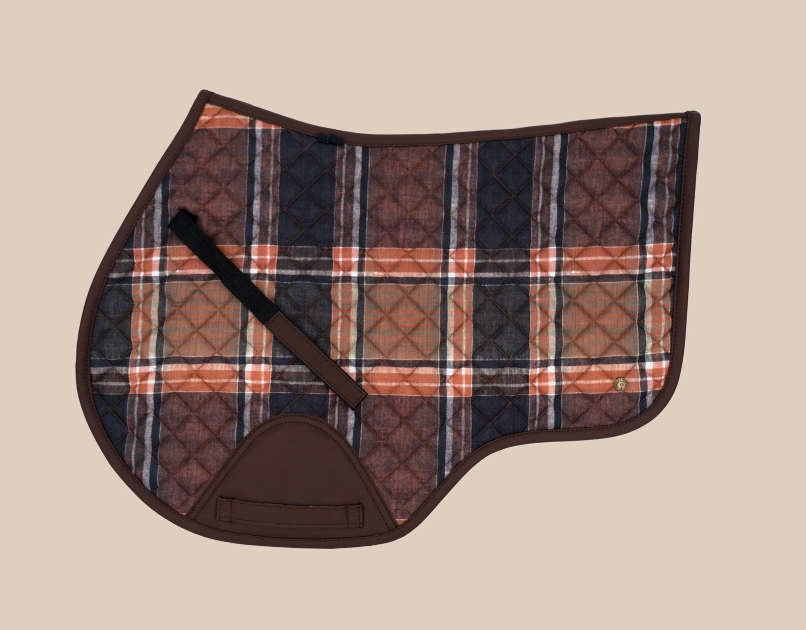 Sixteen Cypress Close Contact Pad, Field Plaid & Hickory - PREORDER - Sixteen Cypress - Equiluxe Tack