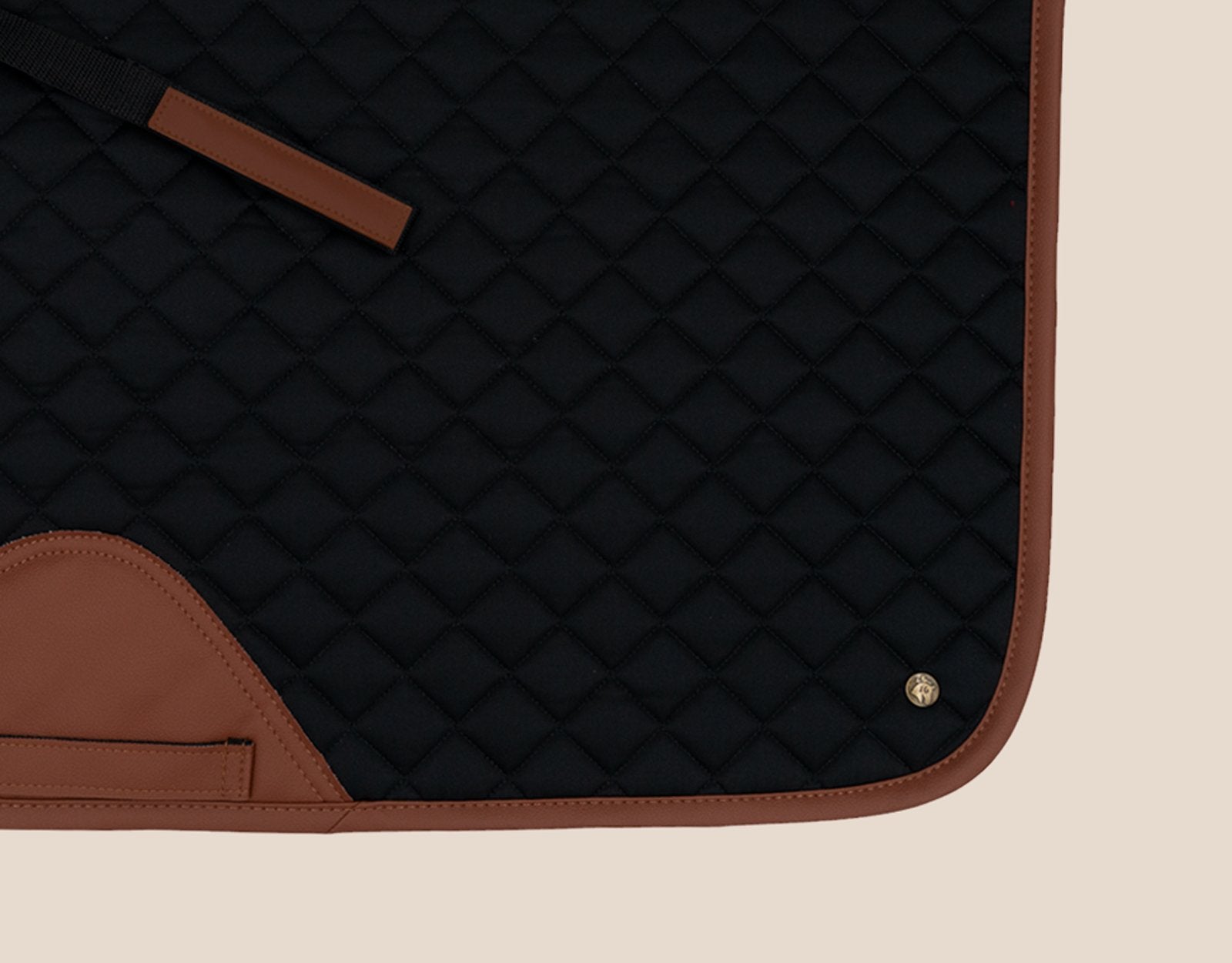 Sixteen Cypress Jumper Pad, Black & Cognac - Sixteen Cypress - Equiluxe Tack