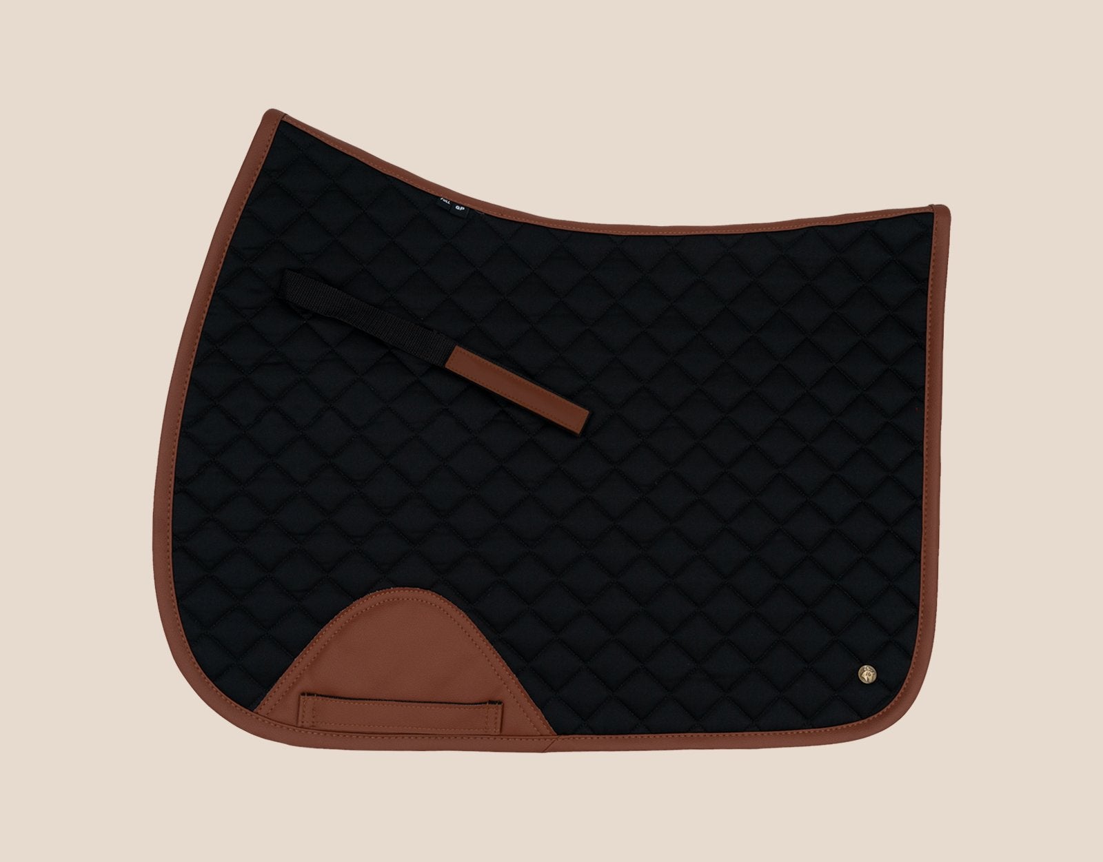 Sixteen Cypress Jumper Pad, Black & Cognac - Sixteen Cypress - Equiluxe Tack