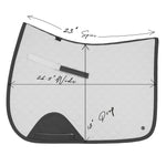 Sixteen Cypress Jumper Pad, Navy & Hickory - Sixteen Cypress - Equiluxe Tack