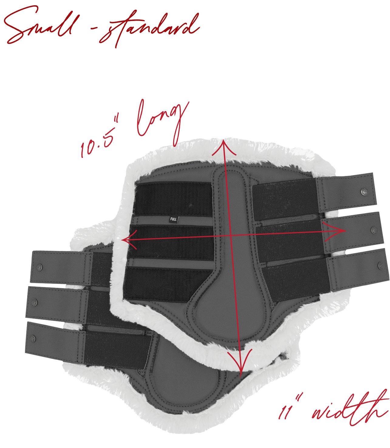 Sixteen Cypress Leatherette Brushing Boots, Hickory - PREORDER - Sixteen Cypress - Equiluxe Tack
