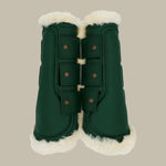 Sixteen Cypress Leatherette Brushing Boots, Hunter - Equiluxe Tack