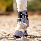 Spaceship Grey Brushing Boots (PRE-ORDER) - Equiluxe Tack