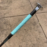 Spotted Pattern Beaded Dressage Whip - Equiluxe Tack