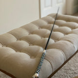 Spotted Pattern Beaded Dressage Whip - Equiluxe Tack