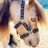 Star Point Printed Halter - Mini, Pony & Horse Size - Equiluxe Tack