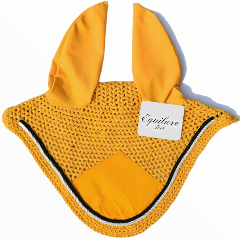 Sunflower Yellow Fly Bonnet - Equiluxe Tack