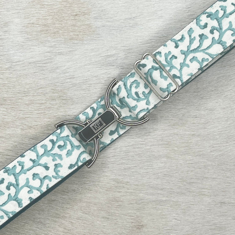 Teal Coral 1.5" Riding Belt - Equiluxe Tack