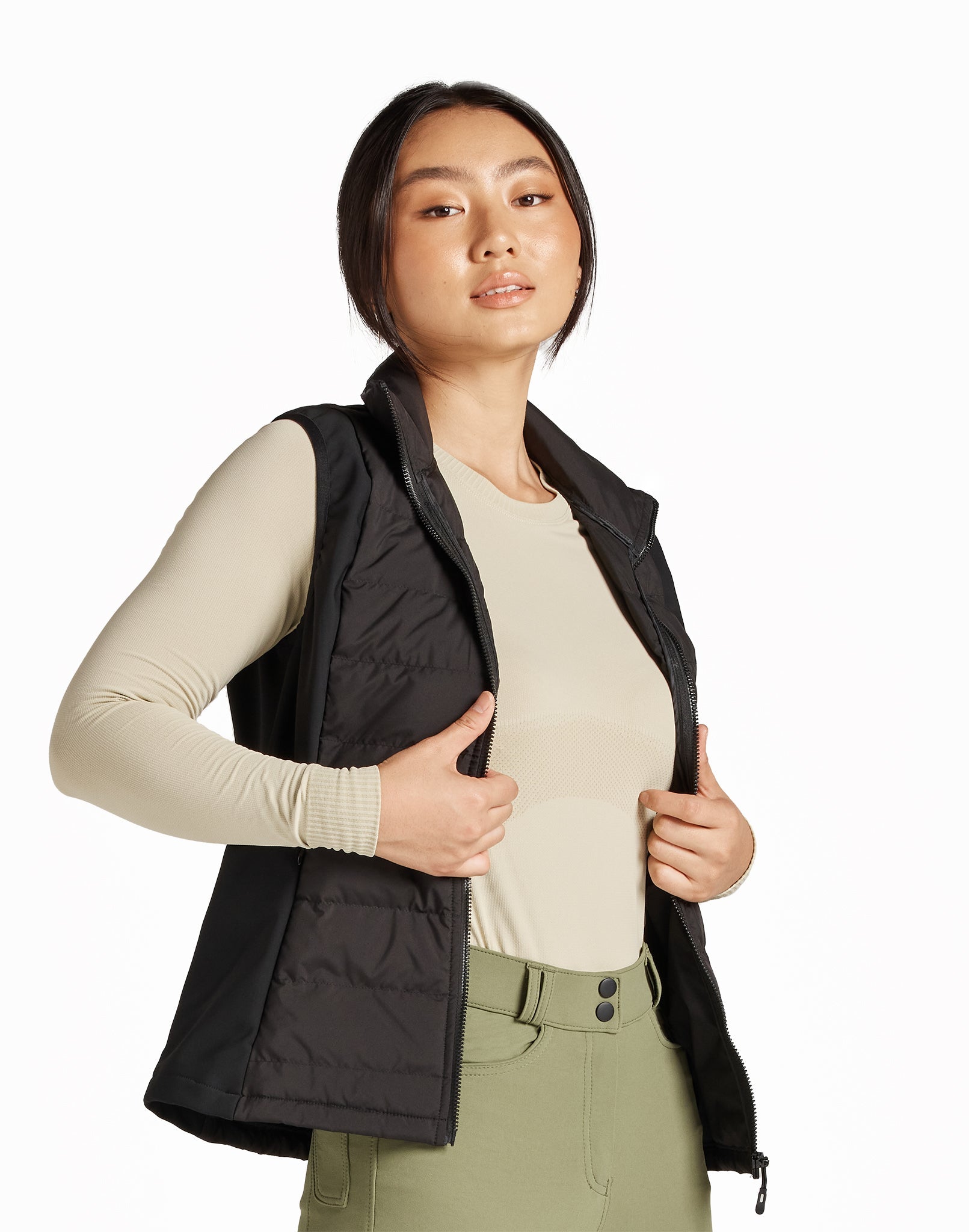 The Equipad Puffer Vest - Black - Equiluxe Tack
