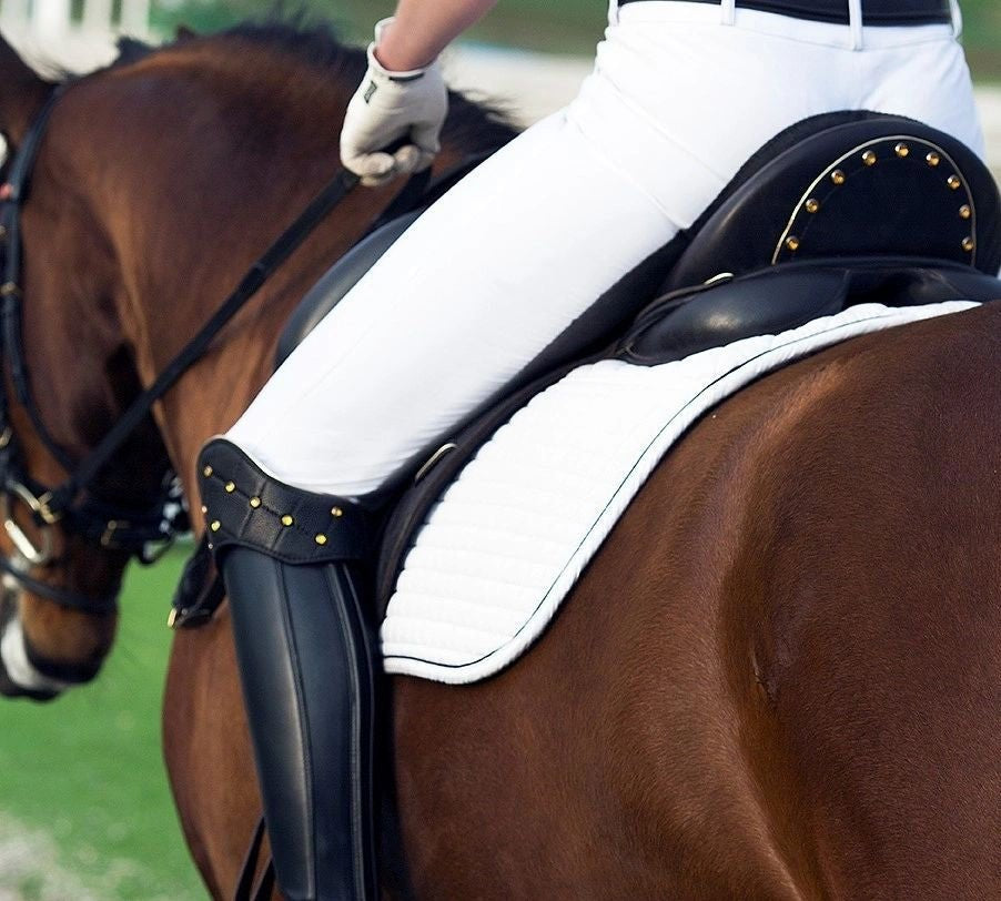 The Paris Gold Boot Crown Toppers - Equiluxe Tack