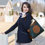 The Tweed Manor Tote: Foxhunting - Equiluxe Tack