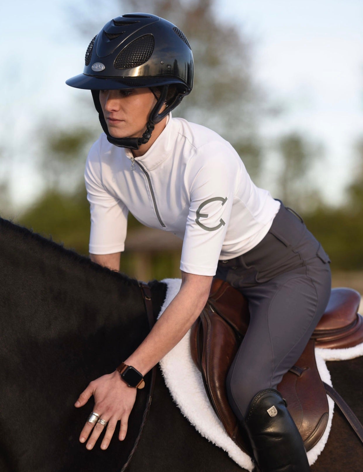 TORRY Performance Short Sleeve Show Shirt - Equestrian Club - Equiluxe Tack