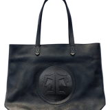 Tucker Tweed Equestrian Leather Handbags Signature Black Sonoma Shoulder Bag: Signature