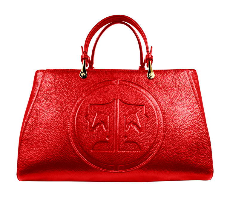 Tucker Tweed Leather Handbags Red / Signature Sedgefield Legacy: Signature