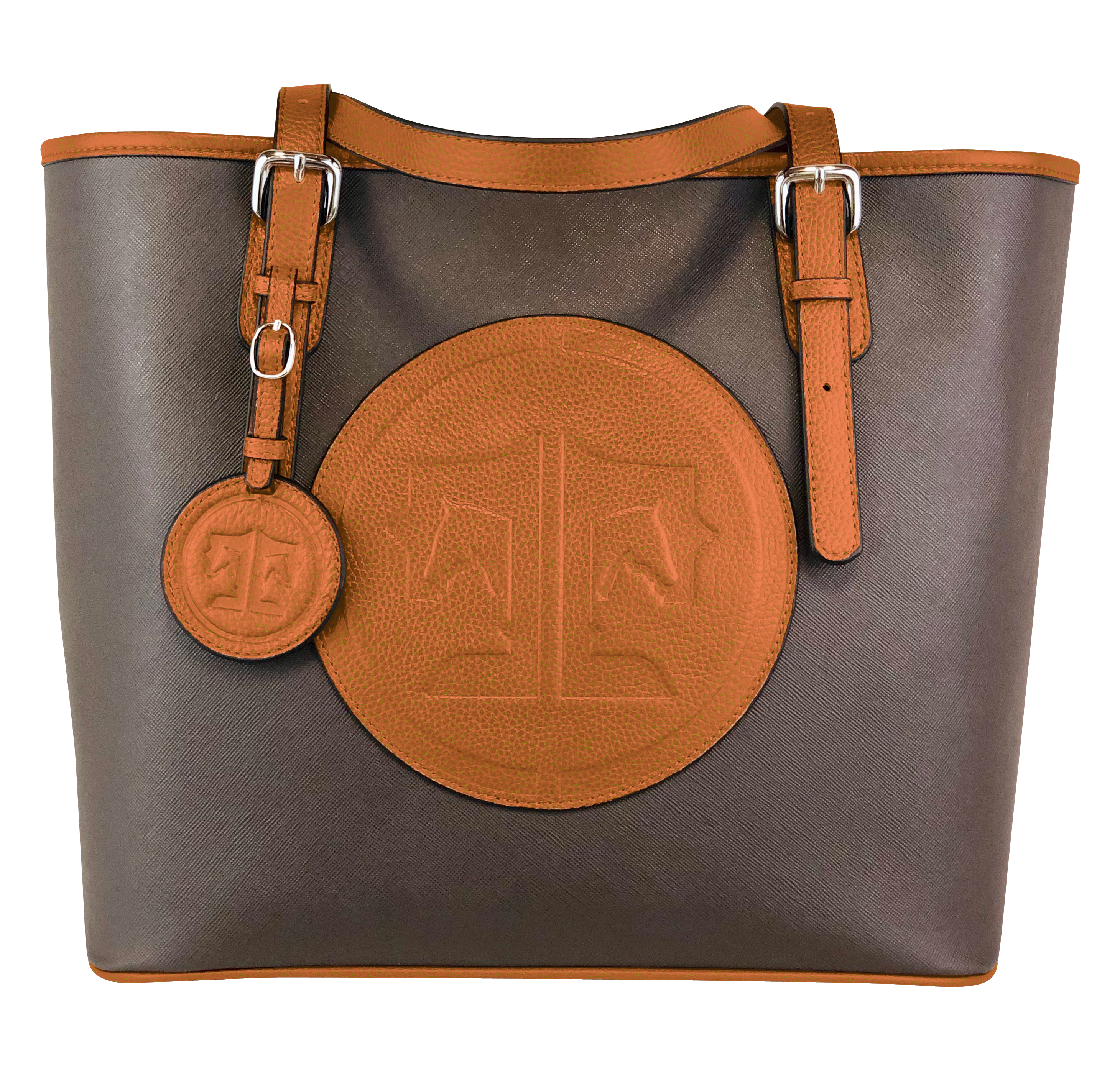 Tucker Tweed Leather Handbags Espresso/Chestnut The James River Carry All: Signature