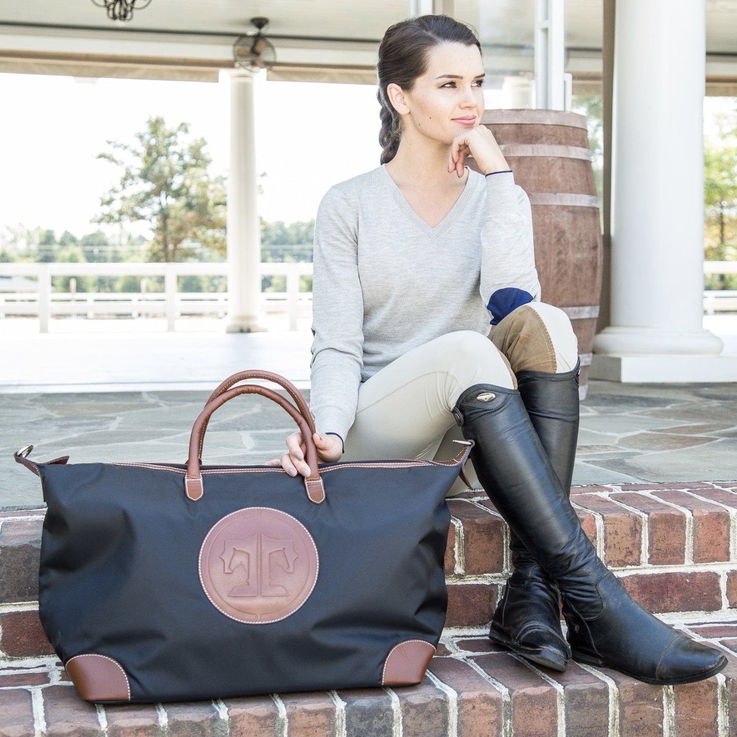 Tucker Tweed The Tryon Travel Overnight: Signature Collection - Equiluxe Tack